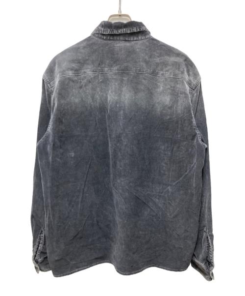 DIESEL（ディーゼル）DIESEL (ディーゼル) S-BUN-CORDコーデュロイシャツ ブラック サイズ:Mの古着・服飾アイテム