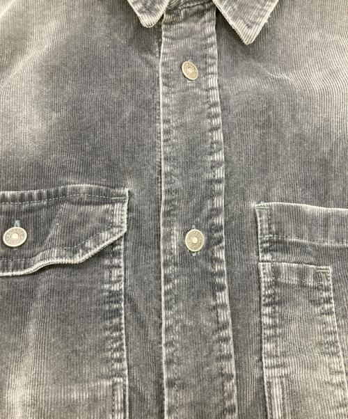 DIESEL（ディーゼル）DIESEL (ディーゼル) S-BUN-CORDコーデュロイシャツ ブラック サイズ:Mの古着・服飾アイテム