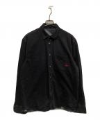 DIESELディーゼル）の古着「D-WEAR-B1 リバーシブルシャツ」｜ブラック