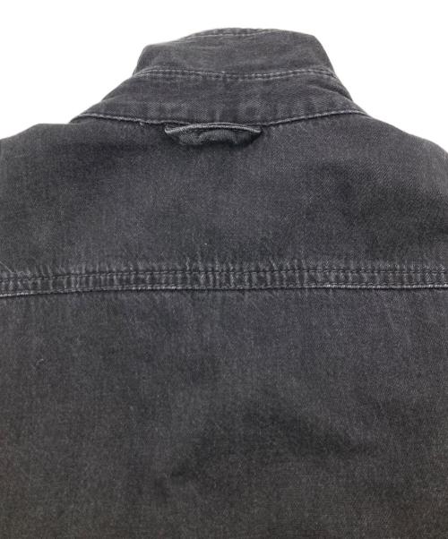 DIESEL（ディーゼル）DIESEL (ディーゼル) D-WEAR-B1 リバーシブルシャツ ブラック サイズ:Ｌの古着・服飾アイテム