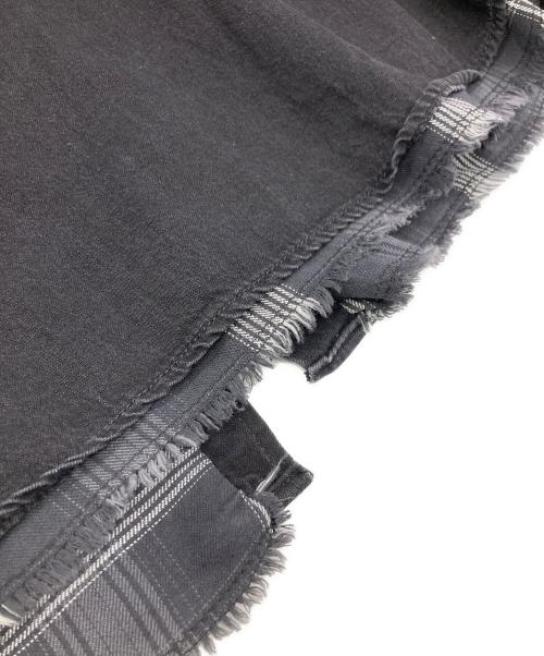 DIESEL（ディーゼル）DIESEL (ディーゼル) D-WEAR-B1 リバーシブルシャツ ブラック サイズ:Ｌの古着・服飾アイテム