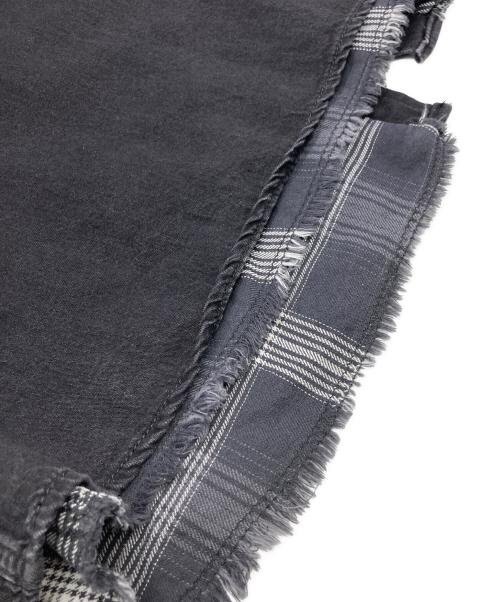 DIESEL（ディーゼル）DIESEL (ディーゼル) D-WEAR-B1 リバーシブルシャツ ブラック サイズ:Ｌの古着・服飾アイテム