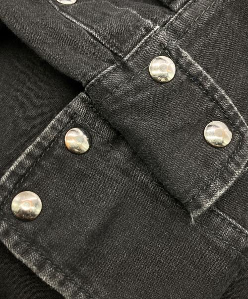 DIESEL（ディーゼル）DIESEL (ディーゼル) D-WEAR-B1 リバーシブルシャツ ブラック サイズ:Ｌの古着・服飾アイテム