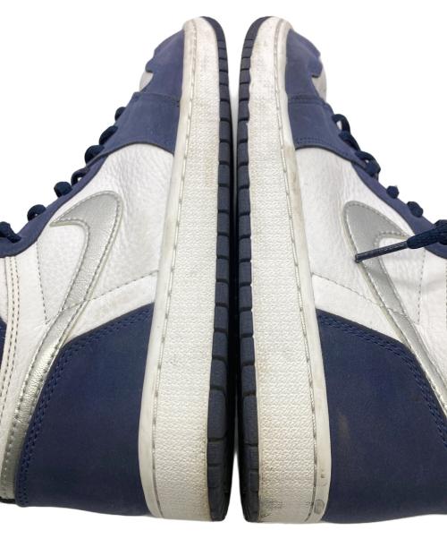 NIKE（ナイキ）NIKE (ナイキ) Air Jordan 1 High OG CO.JP ネイビー×ホワイト サイズ:US9.5（27.5cm）の古着・服飾アイテム