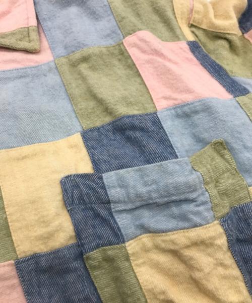 KEARNEY HOUSE（カーニーハウス）KEARNEY HOUSE (カーニーハウス) 90s パッチワークネルシャツ マルチカラー サイズ:Ｌの古着・服飾アイテム