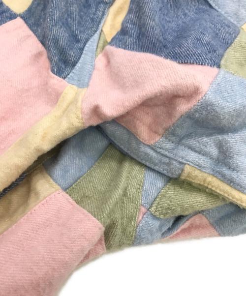 KEARNEY HOUSE（カーニーハウス）KEARNEY HOUSE (カーニーハウス) 90s パッチワークネルシャツ マルチカラー サイズ:Ｌの古着・服飾アイテム