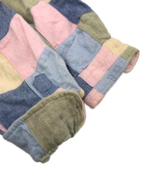 KEARNEY HOUSE（カーニーハウス）KEARNEY HOUSE (カーニーハウス) 90s パッチワークネルシャツ マルチカラー サイズ:Ｌの古着・服飾アイテム