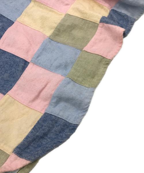 KEARNEY HOUSE（カーニーハウス）KEARNEY HOUSE (カーニーハウス) 90s パッチワークネルシャツ マルチカラー サイズ:Ｌの古着・服飾アイテム
