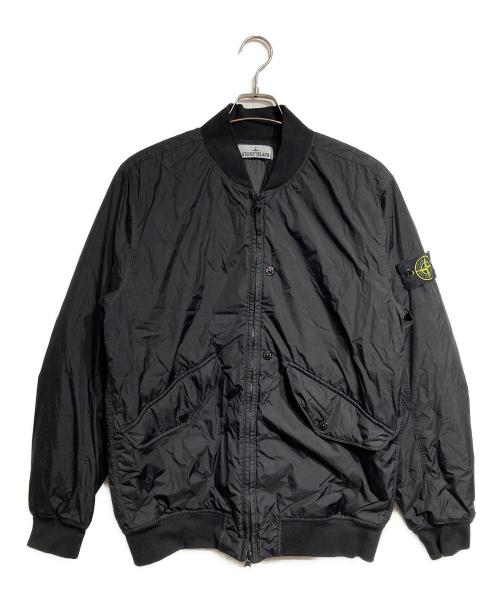 STONE ISLAND（ストーンアイランド）STONE ISLAND (ストーンアイランド) GARMENT DYED CRINKLE REPS R-NY WITH PRIMALOFT-TC ブラック サイズ:Ｍの古着・服飾アイテム