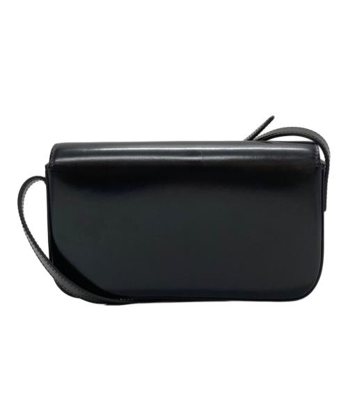 CELINE（セリーヌ）CELINE (セリーヌ) Claude Triomphe Shoulder Bag/クロード トリオンフ ワンショルダーバッグ ブラックの古着・服飾アイテム