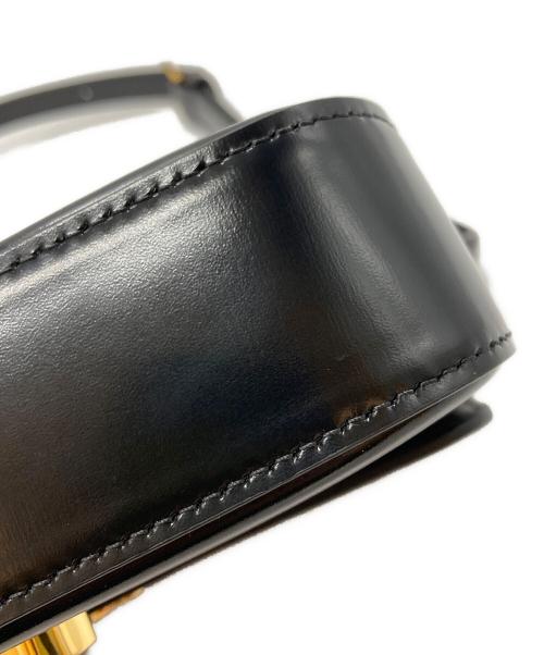 CELINE（セリーヌ）CELINE (セリーヌ) Claude Triomphe Shoulder Bag/クロード トリオンフ ワンショルダーバッグ ブラックの古着・服飾アイテム