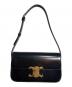 CELINE (セリーヌ) Claude Triomphe Shoulder Bag/クロード トリオンフ ワンショルダーバッグ ブラック：230000円