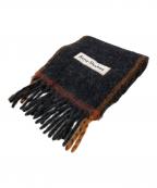 Acne studiosアクネ ストゥディオズ）の古着「ウールモヘアスカーフ」｜ブラック