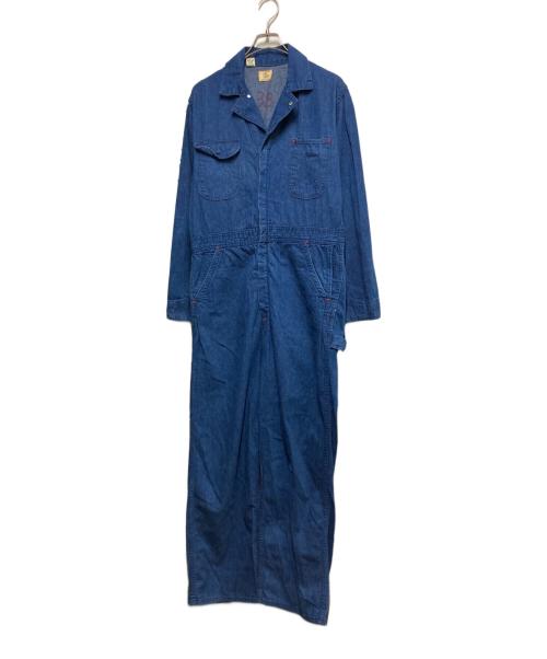 BLUE BELL（ブルーベル）BLUE BELL (ブルーベル) 60sデニムオールインワン インディゴ サイズ:38の古着・服飾アイテム