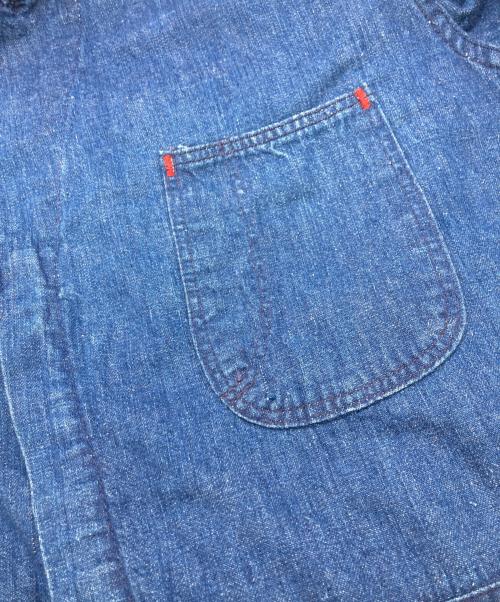 BLUE BELL（ブルーベル）BLUE BELL (ブルーベル) 60sデニムオールインワン インディゴ サイズ:38の古着・服飾アイテム