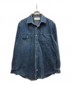 POLO RALPH LAURENポロ・ラルフローレン）の古着「80s デニムシャツ」｜インディゴ