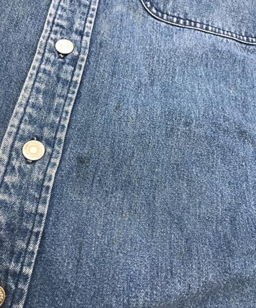 POLO RALPH LAUREN（ポロ・ラルフローレン）POLO RALPH LAUREN (ポロ・ラルフローレン) 80s デニムシャツ インディゴ サイズ:Mの古着・服飾アイテム