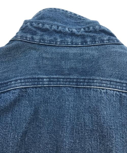 POLO RALPH LAUREN（ポロ・ラルフローレン）POLO RALPH LAUREN (ポロ・ラルフローレン) 80s デニムシャツ インディゴ サイズ:Mの古着・服飾アイテム