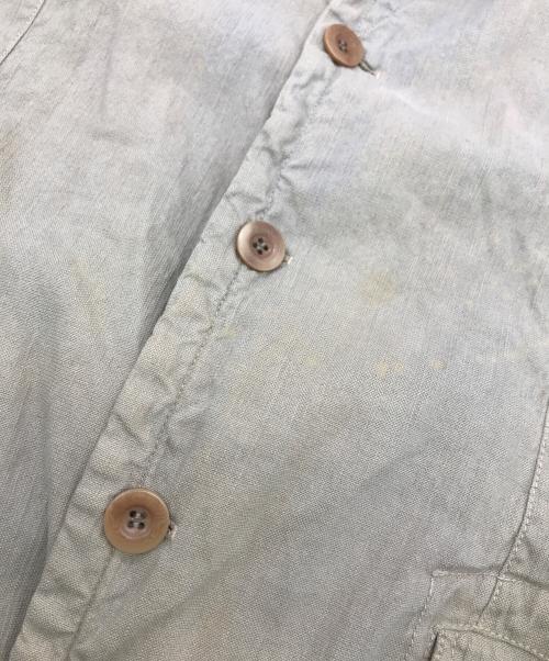 ARMANI COLLEZIONI（アルマーニ コレツィオーニ）ARMANI COLLEZIONI (アルマーニ コレツィオーニ) リネン3Bジャケット ベージュ サイズ:52の古着・服飾アイテム