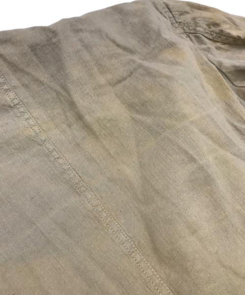 ARMANI COLLEZIONI（アルマーニ コレツィオーニ）ARMANI COLLEZIONI (アルマーニ コレツィオーニ) リネン3Bジャケット ベージュ サイズ:52の古着・服飾アイテム