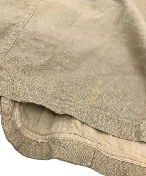 ARMANI COLLEZIONI（アルマーニ コレツィオーニ）ARMANI COLLEZIONI (アルマーニ コレツィオーニ) リネン3Bジャケット ベージュ サイズ:52の古着・服飾アイテム