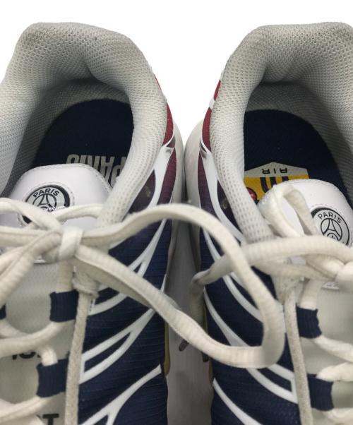 NIKE（ナイキ）NIKE (ナイキ) PARIS SAINT-GERMAIN (パリサンジェルマン) AIR MAX PLUS ホワイト×ネイビー サイズ:US10（28cm）の古着・服飾アイテム