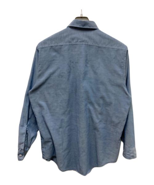 big mac（ビッグマック）big mac (ビッグマック) 60s刺繍シャンブレーシャツ ブルー サイズ:不明の古着・服飾アイテム