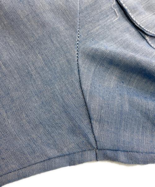 big mac（ビッグマック）big mac (ビッグマック) 60s刺繍シャンブレーシャツ ブルー サイズ:不明の古着・服飾アイテム