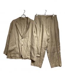 STEVEN ALAN×221VILLAGE（スティーブンアラン×ニーニーイチヴィレッジ）の古着「リネンセットアップ/Linen co-ord set」｜ベージュ