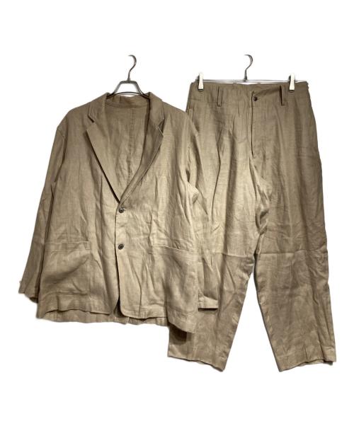 STEVEN ALAN（スティーブンアラン）STEVEN ALAN (スティーブンアラン) 221VILLAGE (ニーニーイチヴィレッジ) リネンセットアップ/Linen co-ord set ベージュ サイズ:3の古着・服飾アイテム