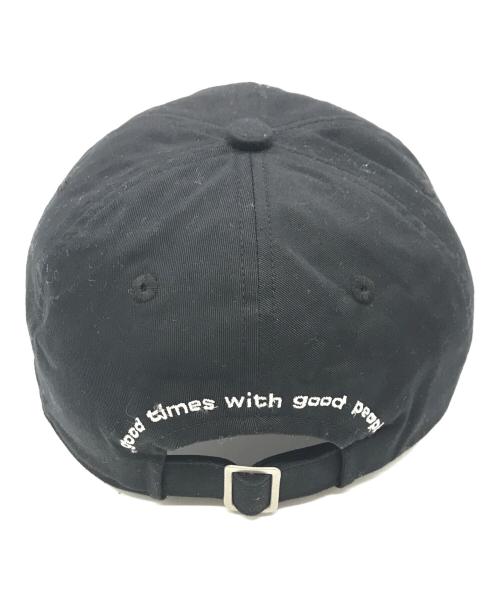 CIRCLE CIRCLE（サークルサークル）CIRCLE CIRCLE (サークルサークル) CCロゴキャップ ブラックの古着・服飾アイテム