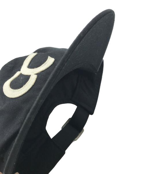 CIRCLE CIRCLE（サークルサークル）CIRCLE CIRCLE (サークルサークル) CCロゴキャップ ブラックの古着・服飾アイテム