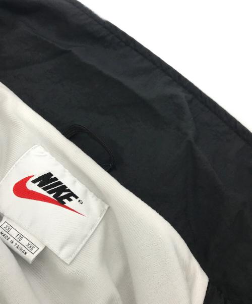 NIKE（ナイキ）NIKE (ナイキ) 90s モノトーンナイロンジャケット ホワイト×ブラック サイズ:SIZE_XXLの古着・服飾アイテム