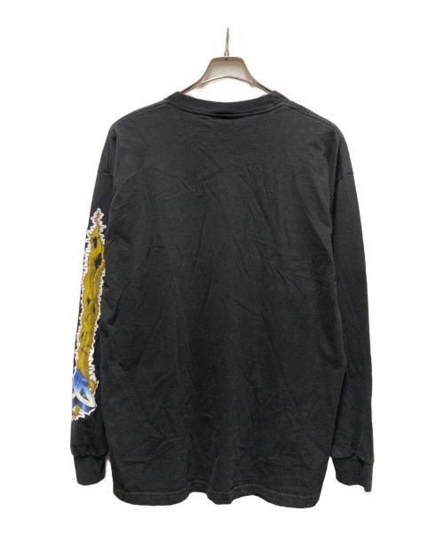 giant（ジャイアント）giant (ジャイアント) P.O.D USﾒﾀﾙﾊﾞﾝﾄﾞ ﾌﾟﾘﾝﾄｶｯﾄｿｰ ブラック サイズ:XLの古着・服飾アイテム