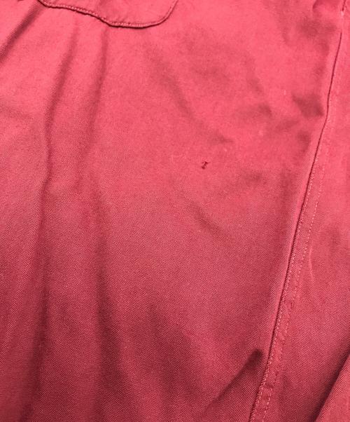 USED（ユーズド）USED (ユーズド) レーヨンオープンカラーシャツ レッド サイズ:15 1/2の古着・服飾アイテム