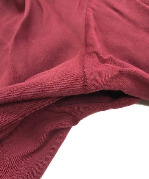 USED（ユーズド）USED (ユーズド) レーヨンオープンカラーシャツ レッド サイズ:15 1/2の古着・服飾アイテム