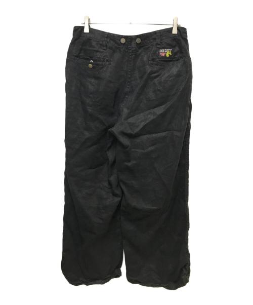BEN DAVIS（ベンデイビス）BEN DAVIS (ベンデイビス) GORILLA CUT リネンパンツ ブラック サイズ:３２の古着・服飾アイテム