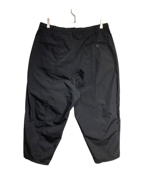 COMME des GARCONS HOMME（コムデギャルソン オム）COMME des GARCONS HOMME (コムデギャルソン オム) ポリツイルクロップドパンツ/Poly twill cropped pants ブラック サイズ:Mの古着・服飾アイテム
