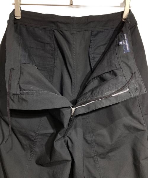 COMME des GARCONS HOMME（コムデギャルソン オム）COMME des GARCONS HOMME (コムデギャルソン オム) ポリツイルクロップドパンツ/Poly twill cropped pants ブラック サイズ:Mの古着・服飾アイテム
