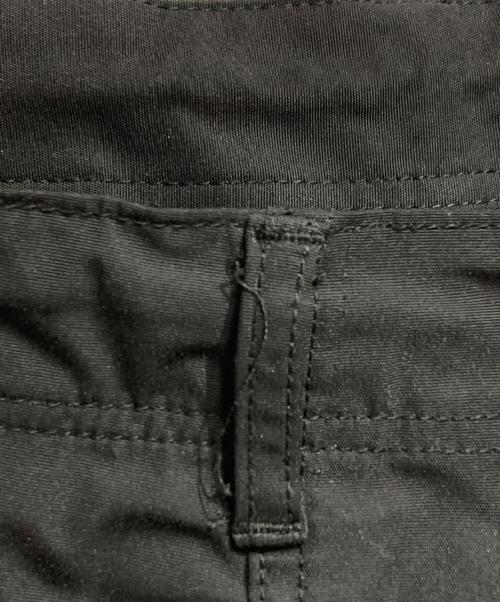 COMME des GARCONS HOMME（コムデギャルソン オム）COMME des GARCONS HOMME (コムデギャルソン オム) ポリツイルクロップドパンツ/Poly twill cropped pants ブラック サイズ:Mの古着・服飾アイテム