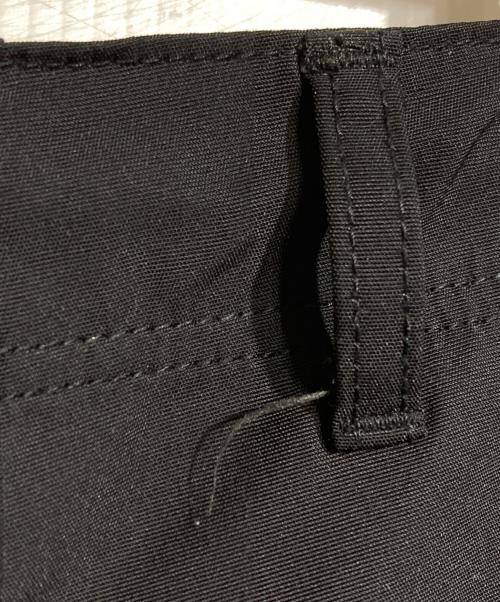 COMME des GARCONS HOMME（コムデギャルソン オム）COMME des GARCONS HOMME (コムデギャルソン オム) ポリツイルクロップドパンツ/Poly twill cropped pants ブラック サイズ:Mの古着・服飾アイテム