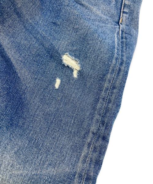 tranoi.（トラノイ）TRANOI. (トラノイ) フレアダメージデニムパンツ インディゴ サイズ:2の古着・服飾アイテム