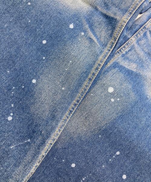 tranoi.（トラノイ）TRANOI. (トラノイ) フレアダメージデニムパンツ インディゴ サイズ:2の古着・服飾アイテム