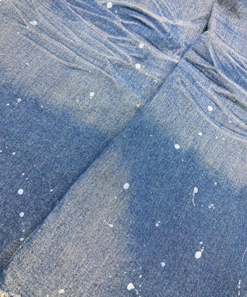 tranoi.（トラノイ）TRANOI. (トラノイ) フレアダメージデニムパンツ インディゴ サイズ:2の古着・服飾アイテム