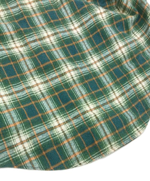 KINGS ROAD（キングスロード）KINGS ROAD (キングスロード) 70sネルシャツ グリーン サイズ:SIZE 15-M-15 1/2の古着・服飾アイテム