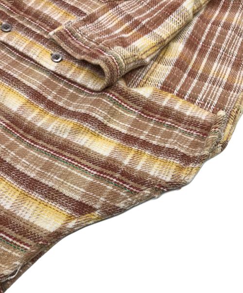KINGSPORT（キングスポーツ）KINGSPORT (キングスポーツ) 70sネルシャツ ベージュ サイズ:15-M-15 1/2の古着・服飾アイテム