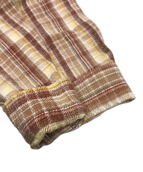 KINGSPORT（キングスポーツ）KINGSPORT (キングスポーツ) 70sネルシャツ ベージュ サイズ:15-M-15 1/2の古着・服飾アイテム