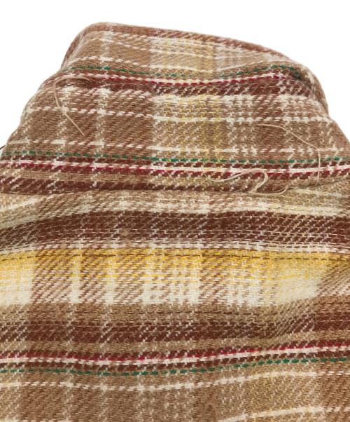 KINGSPORT（キングスポーツ）KINGSPORT (キングスポーツ) 70sネルシャツ ベージュ サイズ:15-M-15 1/2の古着・服飾アイテム