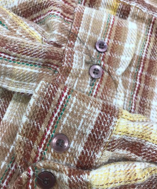 KINGSPORT（キングスポーツ）KINGSPORT (キングスポーツ) 70sネルシャツ ベージュ サイズ:15-M-15 1/2の古着・服飾アイテム