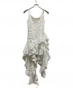 melt the ladyメルトザレディ）の古着「fleur camisole dress」｜ホワイト